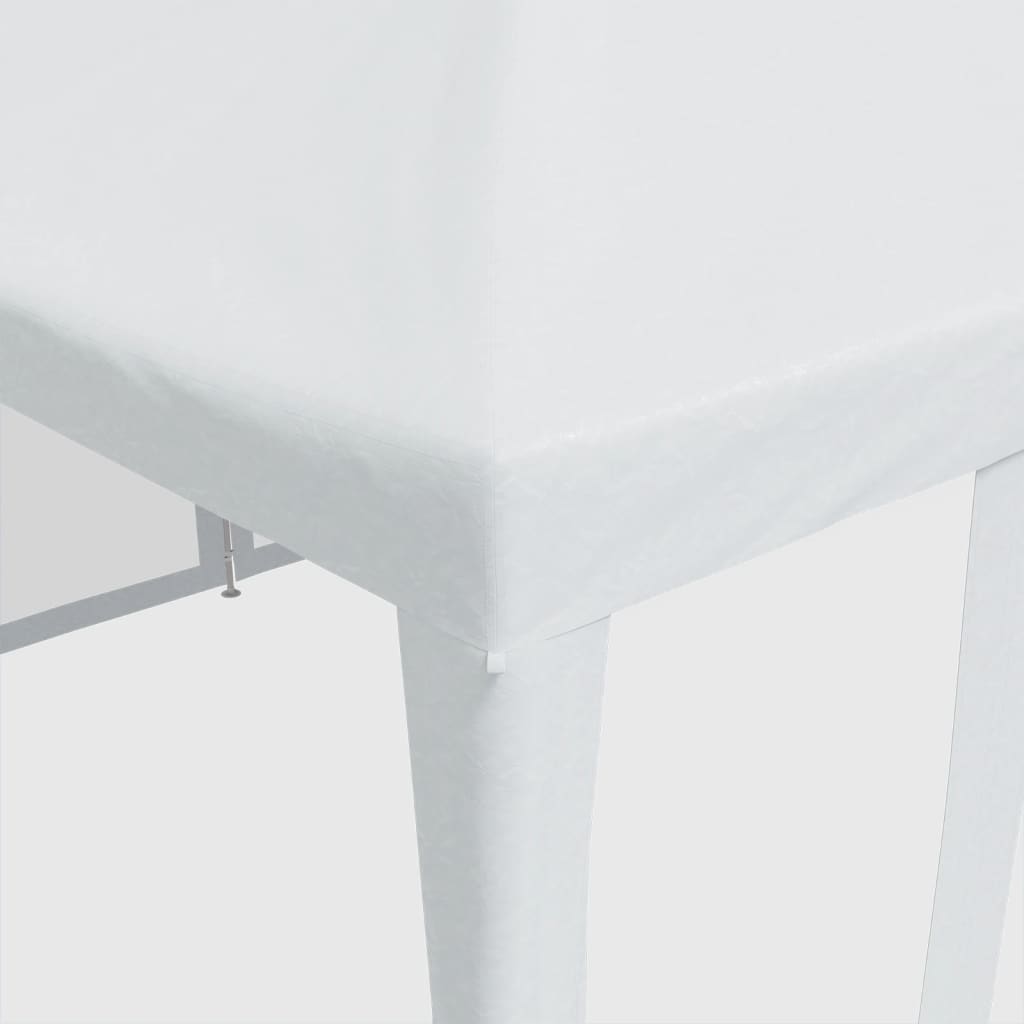 Tenda per Feste con 10 Pareti Laterali in Rete Bianca 6x4m HDPE | homemem39