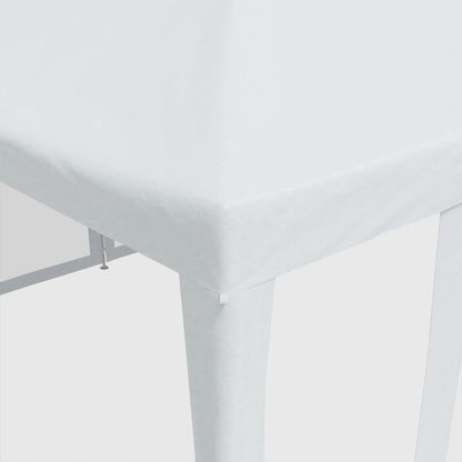 Tenda per Feste con 10 Pareti Laterali in Rete Bianca 6x4m HDPE | homemem39