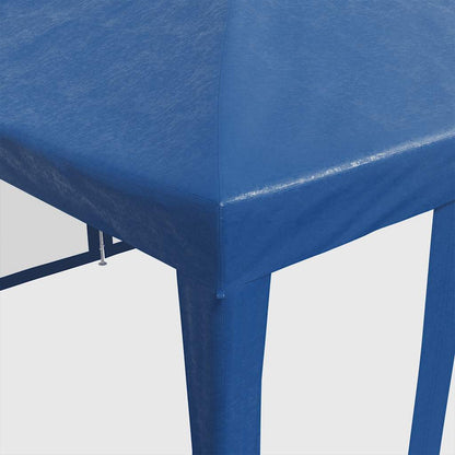 Tenda per Feste con 10 Pareti Laterali in Rete Blu 6x4 m HDPE | homemem39