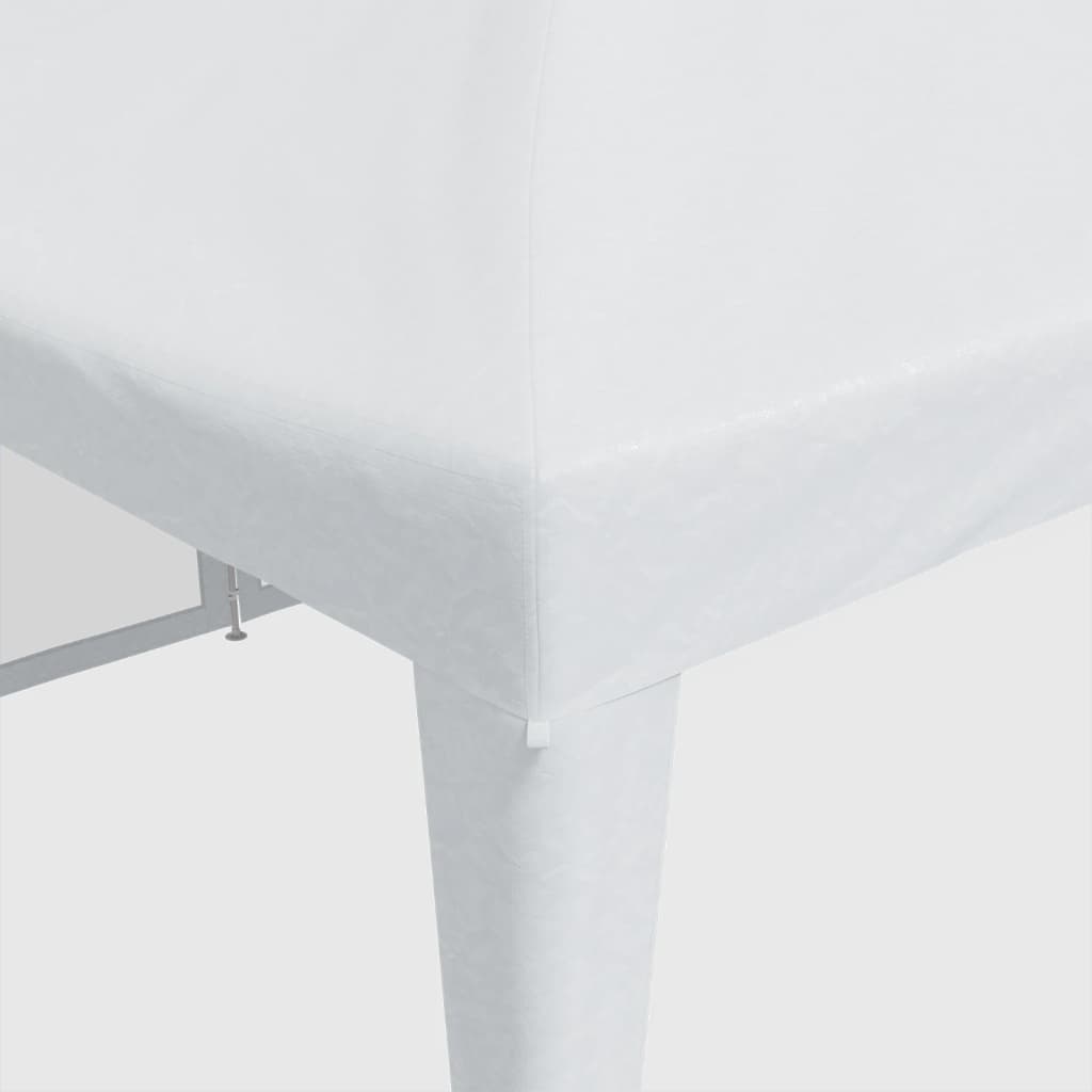Tenda per Feste con 12 Pareti Laterali in Rete Bianco 8x4m HDPE | homemem39