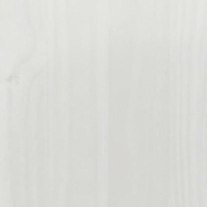 Armadio Corona Bianco 151,5x52x186 cm in Legno Massello di Pino