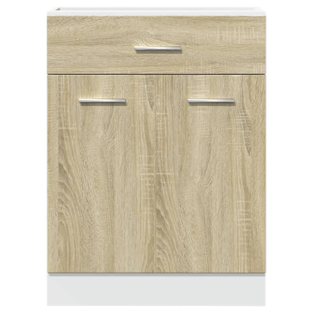 Armadio Inferiore Cassetto “Lyon” Rovere Sonoma 60x46x81,5 | homemem39