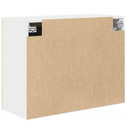 Mobile Pensile “Lyon” Vetro Rovere Sonoma 80x31x60cm - homemem39