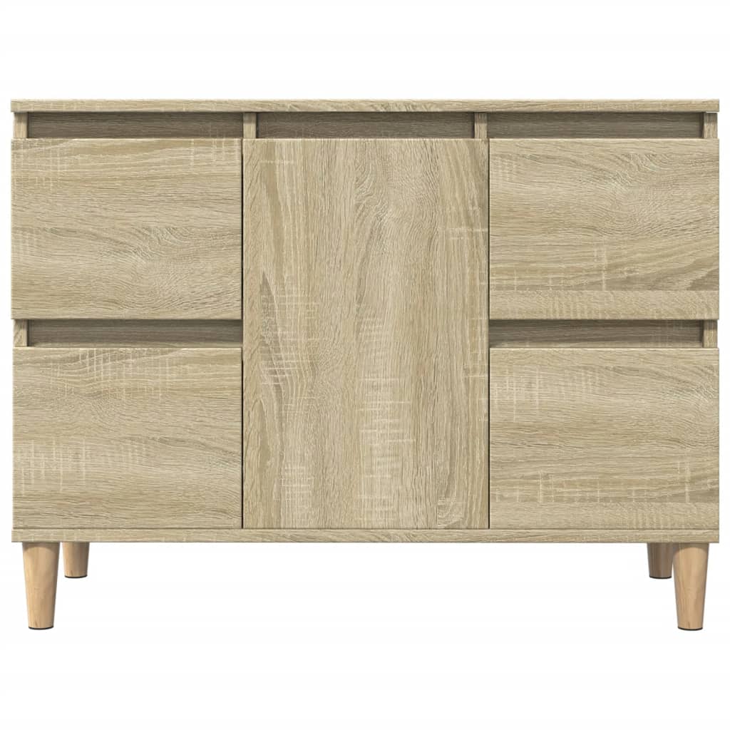 Mobile Lavabo Rovere Sonoma 80x33x60 cm in Legno Multistrato | homemem39