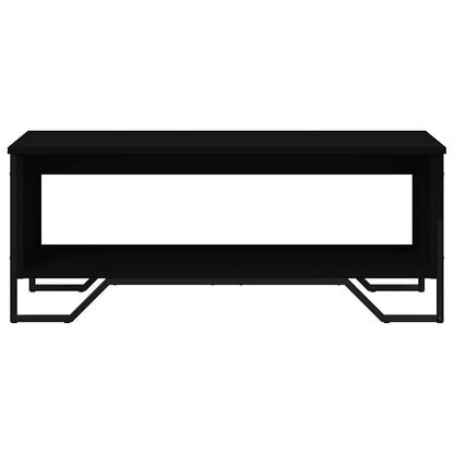 Tavolino da Salotto Nero 100x51x40 cm in Legno Multistrato | homemem39