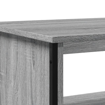 Tavolino da Salotto Grigio Sonoma 100x51x40cm Legno Multistrato