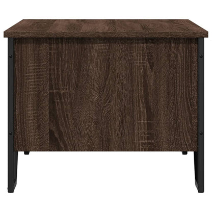 Tavolino Salotto Rovere Marrone 100x51x40 cm Legno Multistrato