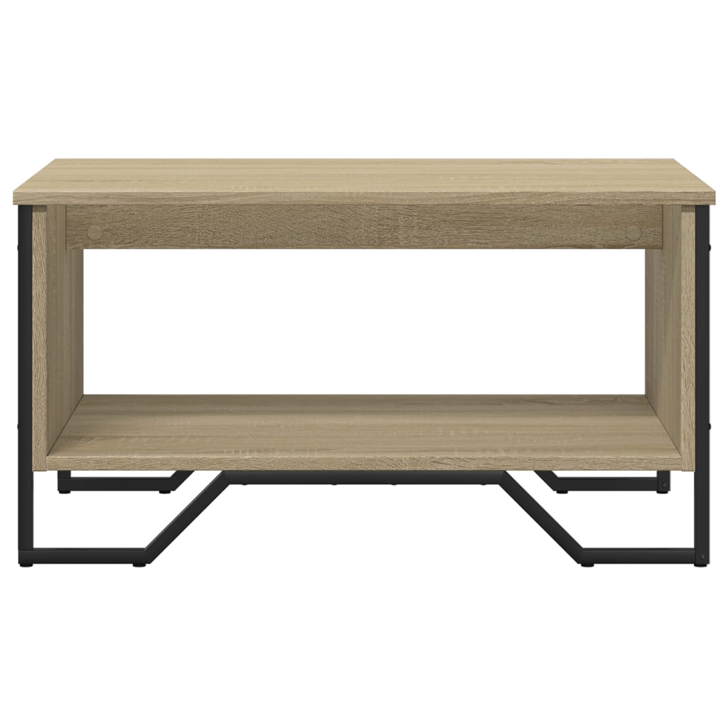 Tavolino da Salotto Rovere Sonoma 75x51x40 cm Legno Multistrato | homemem39