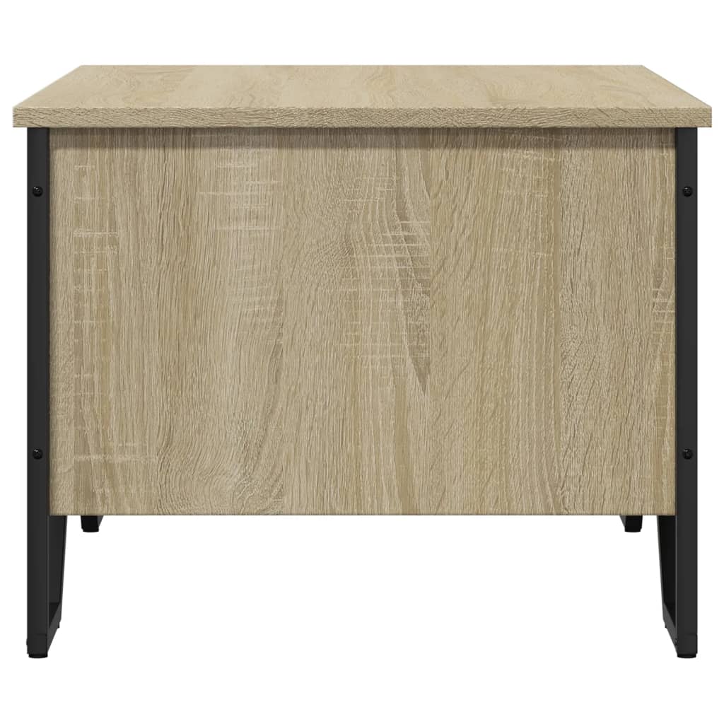 Tavolino da Salotto Rovere Sonoma 75x51x40 cm Legno Multistrato | homemem39