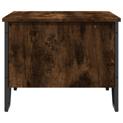 Tavolino da Salotto Rovere Fumo 75x51x40cm in Legno Multistrato | homemem39