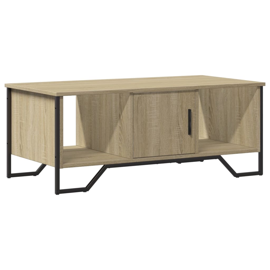 Tavolino da Salotto Rovere Sonoma 100x51x40cm Legno Multistrato