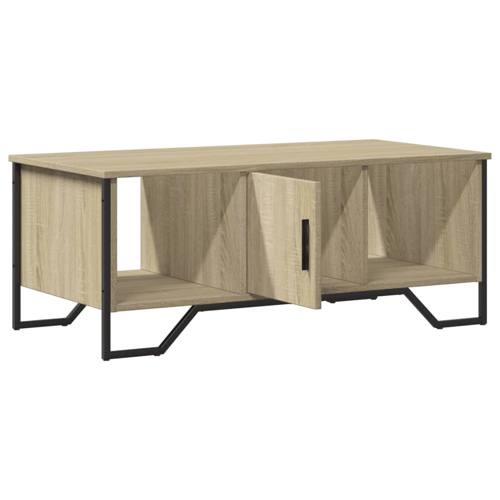 Tavolino da Salotto Rovere Sonoma 100x51x40cm Legno Multistrato