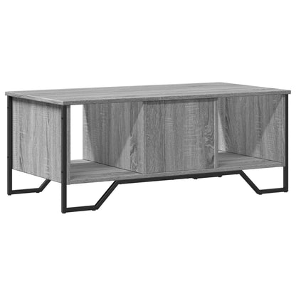 Tavolino da Salotto Grigio Sonoma 100x51x40cm Legno Multistrato | homemem39