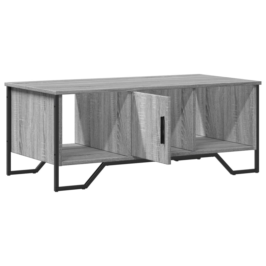Tavolino da Salotto Grigio Sonoma 100x51x40cm Legno Multistrato | homemem39