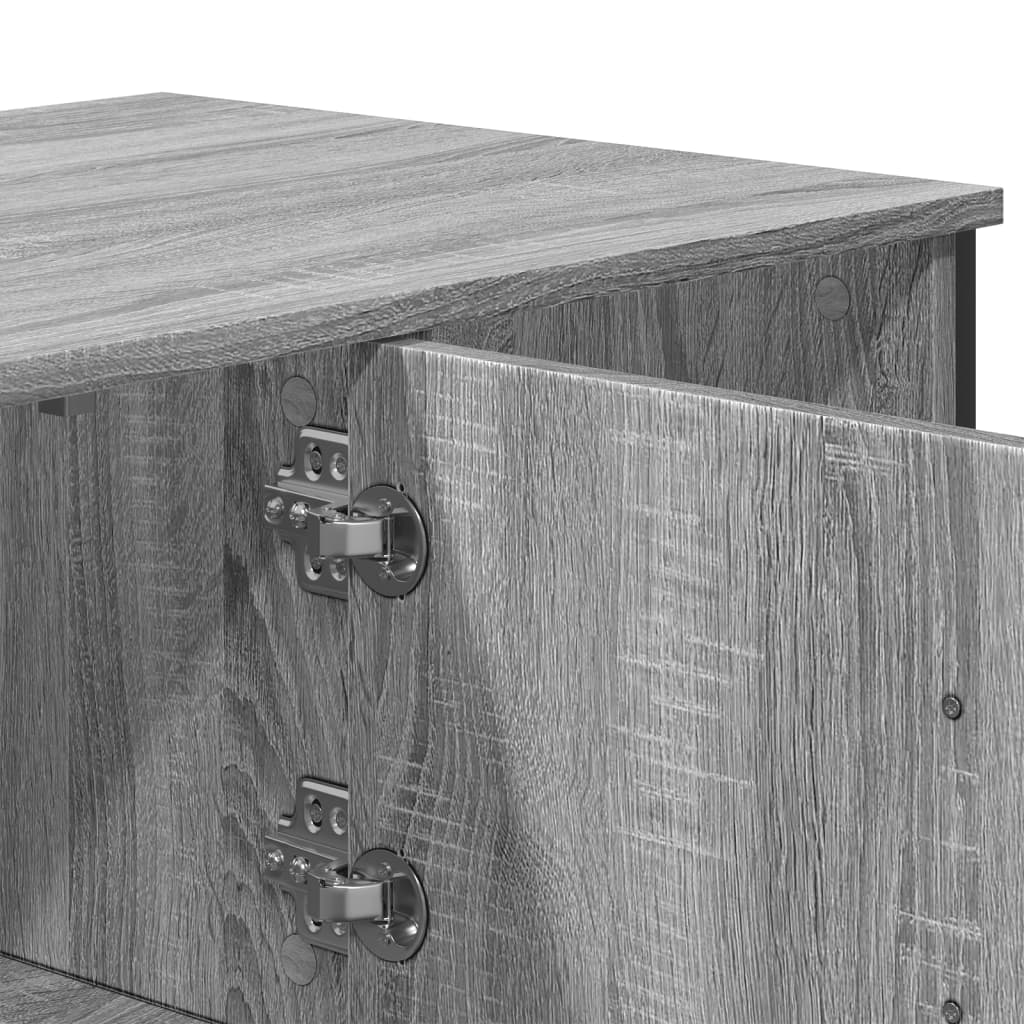 Tavolino da Salotto Grigio Sonoma 100x51x40cm Legno Multistrato | homemem39