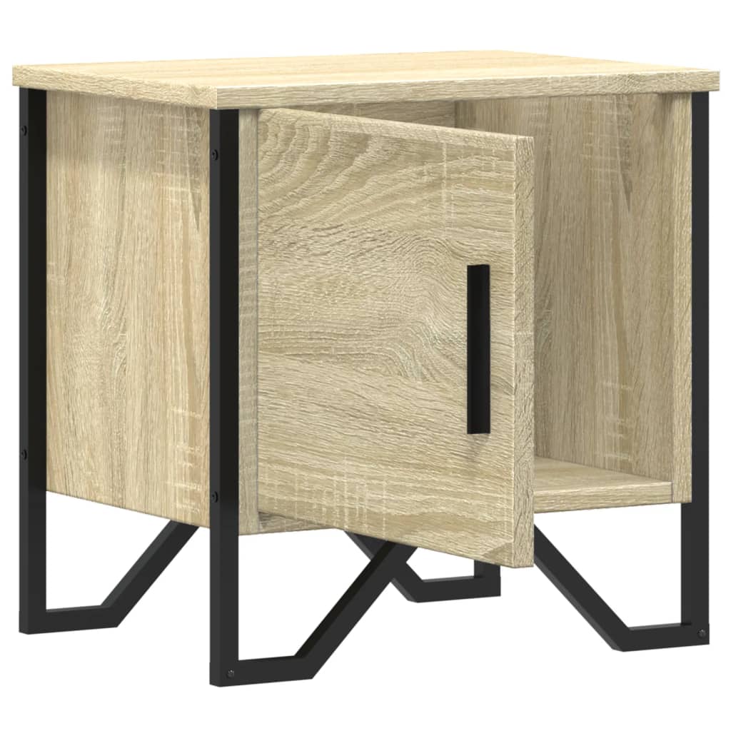 Comodini Rovere Sonoma 2 pz 40x30x40 cm in Legno Multistrato | homemem39