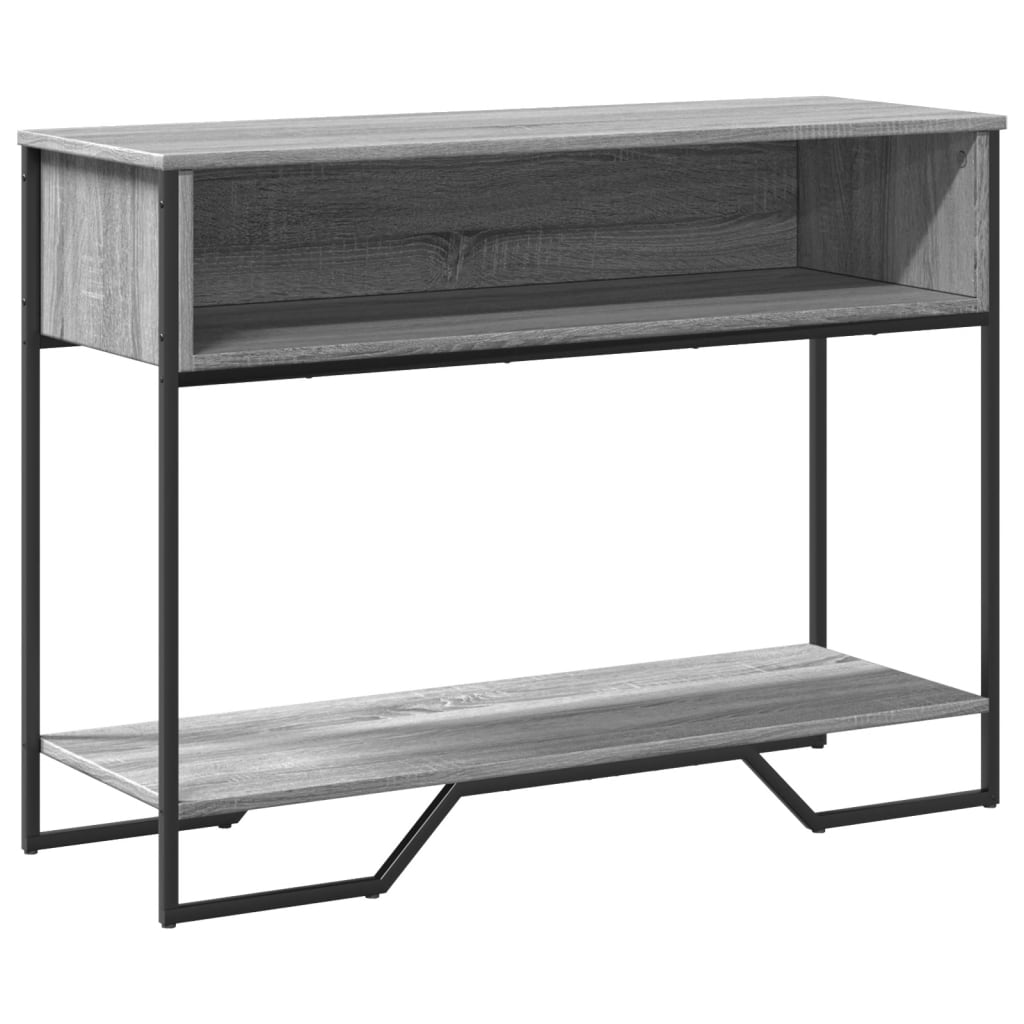 Tavolo Consolle Grigio Sonoma 100x35x74,5 cm in Truciolato - homemem39