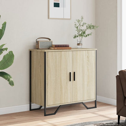 Credenza Rovere Sonoma 78x35,5x74,5 cm in Legno Multistrato - homemem39