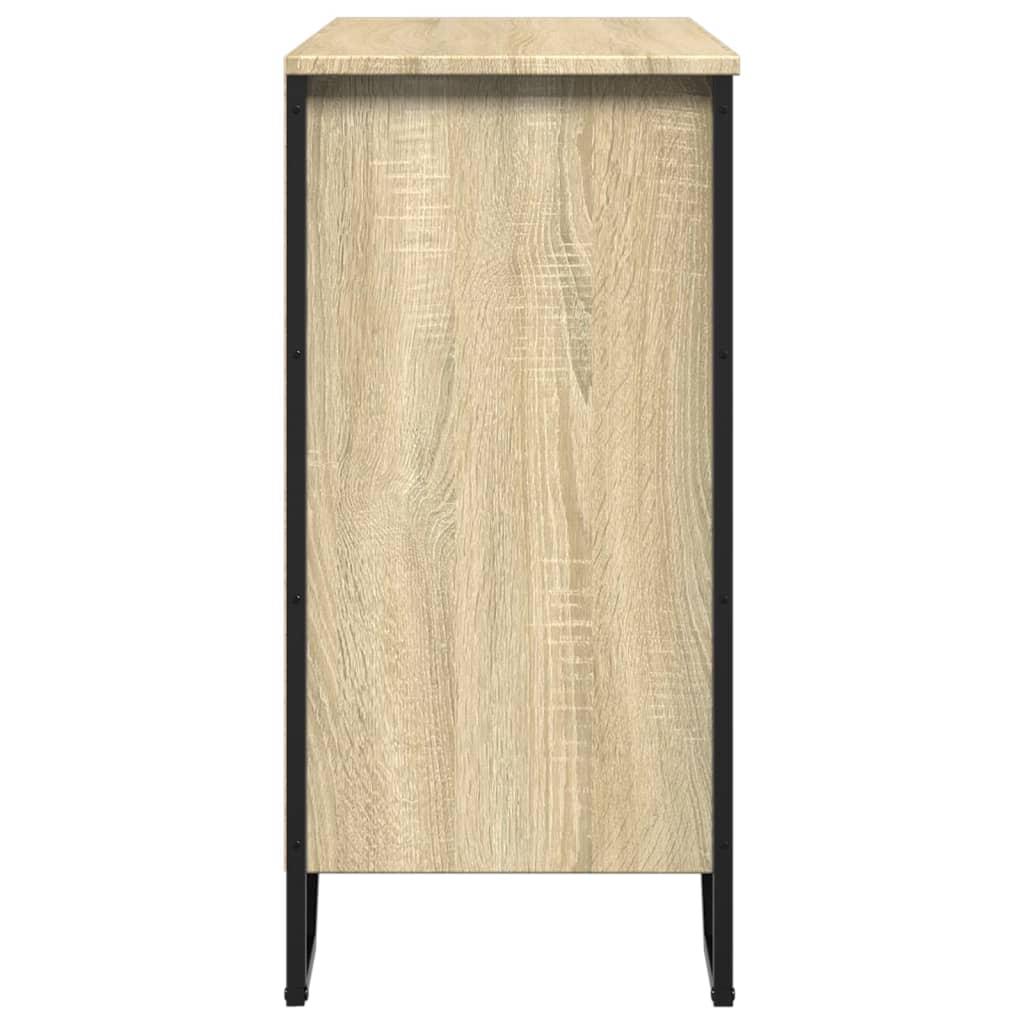 Credenza Rovere Sonoma 78x35,5x74,5 cm in Legno Multistrato - homemem39