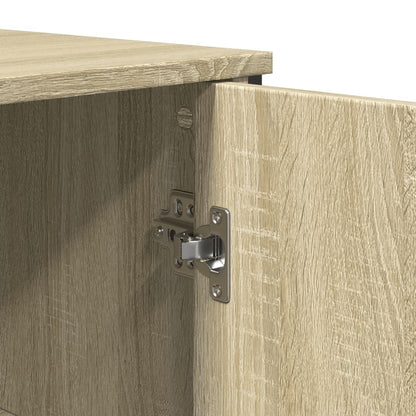 Credenza Rovere Sonoma 78x35,5x74,5 cm in Legno Multistrato - homemem39
