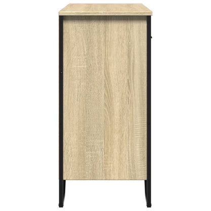 Credenza Rovere Sonoma 79,5x35,5x74,5 cm in Legno Multistrato - homemem39