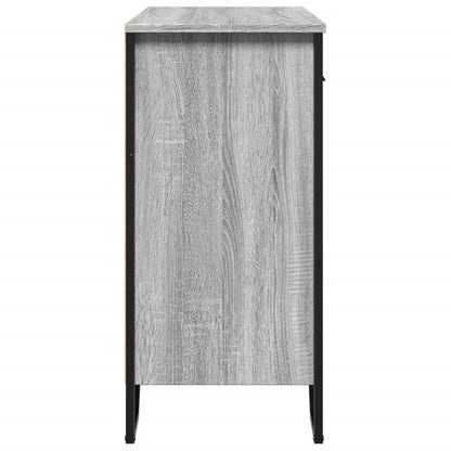 Credenza Grigio Sonoma 79,5x35,5x74,5 cm in Legno Multistrato - homemem39