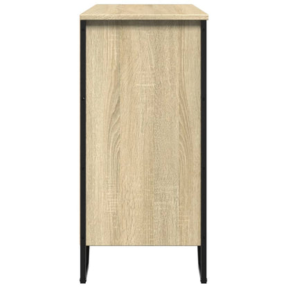 Credenza Rovere Sonoma 91x35,5x74,5 cm in Legno Multistrato - homemem39