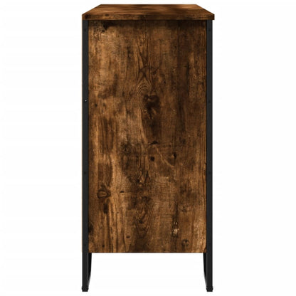 Credenza Rovere Fumo 101x35,5x74,5 cm in Legno Multistrato - homemem39