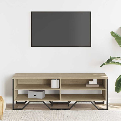 Mobile TV Rovere Sonoma 122x34x41 cm in Legno Multistrato - homemem39