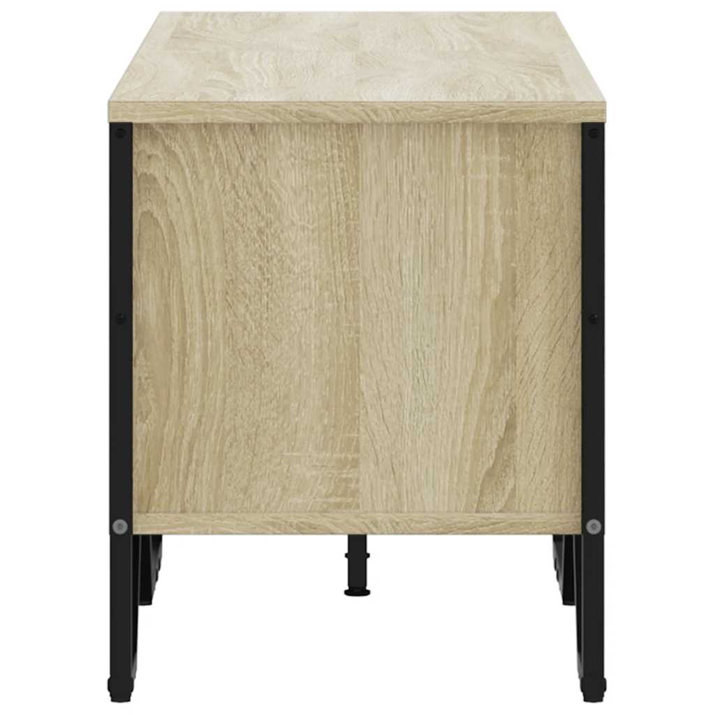 Mobile TV Rovere Sonoma 122x34x41 cm in Legno Multistrato - homemem39