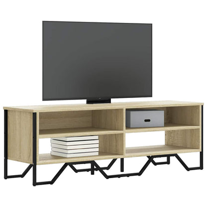 Mobile TV Rovere Sonoma 122x34x41 cm in Legno Multistrato - homemem39