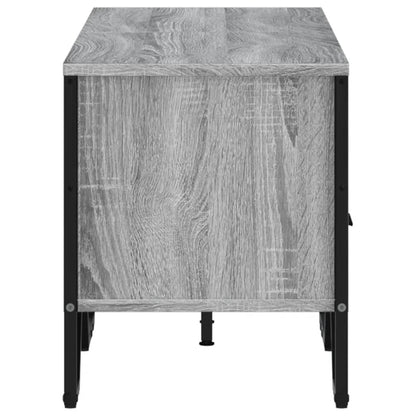 Mobile Porta TV Grigio Sonoma 122x34x41cm in Legno Multistrato - homemem39