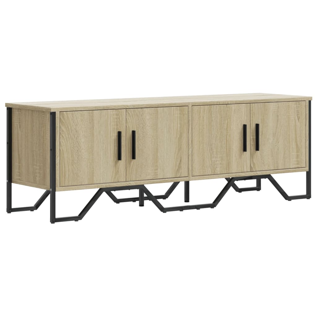 Mobile TV Rovere Sonoma 122x34x41 cm in Legno Multistrato - homemem39