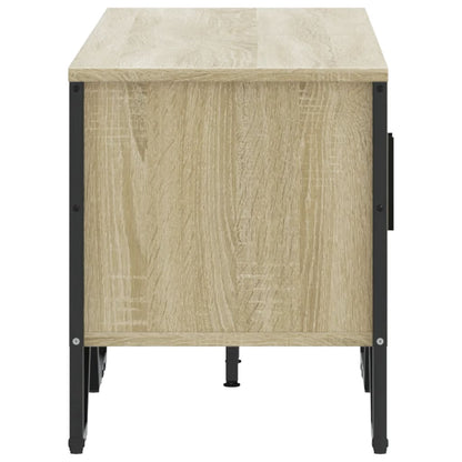 Mobile TV Rovere Sonoma 122x34x41 cm in Legno Multistrato - homemem39