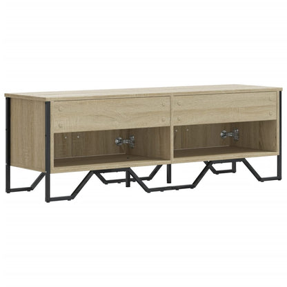 Mobile TV Rovere Sonoma 122x34x41 cm in Legno Multistrato - homemem39