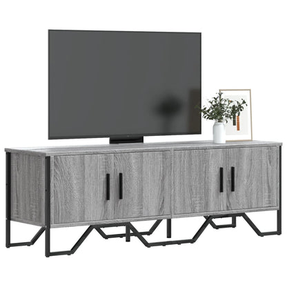 Mobile Porta TV Grigio Sonoma 122x34x41cm in Legno Multistrato - homemem39