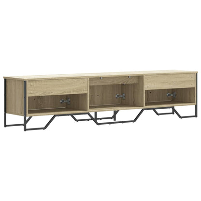 Mobile Porta TV Rovere Sonoma 180x34x41 cm Legno Multistrato - homemem39