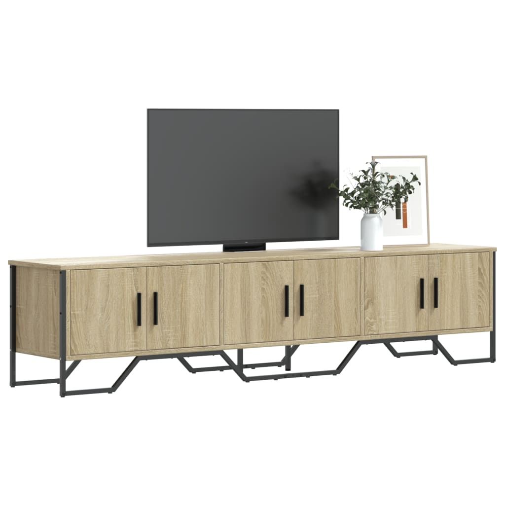Mobile Porta TV Rovere Sonoma 180x34x41 cm Legno Multistrato - homemem39