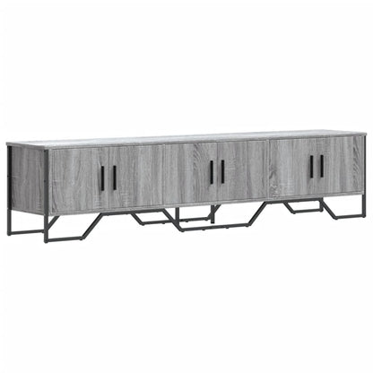 Mobile Porta TV Grigio Sonoma 180x34x41cm in Legno Multistrato - homemem39