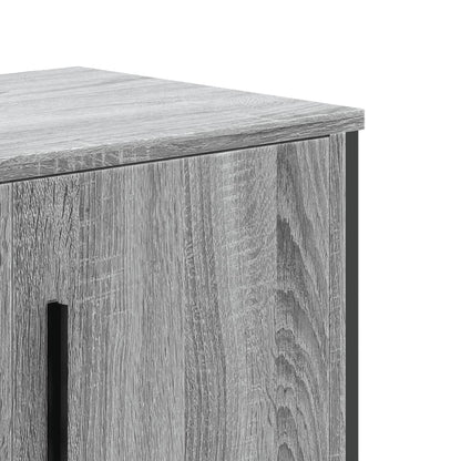 Mobile Porta TV Grigio Sonoma 180x34x41cm in Legno Multistrato | homemem39