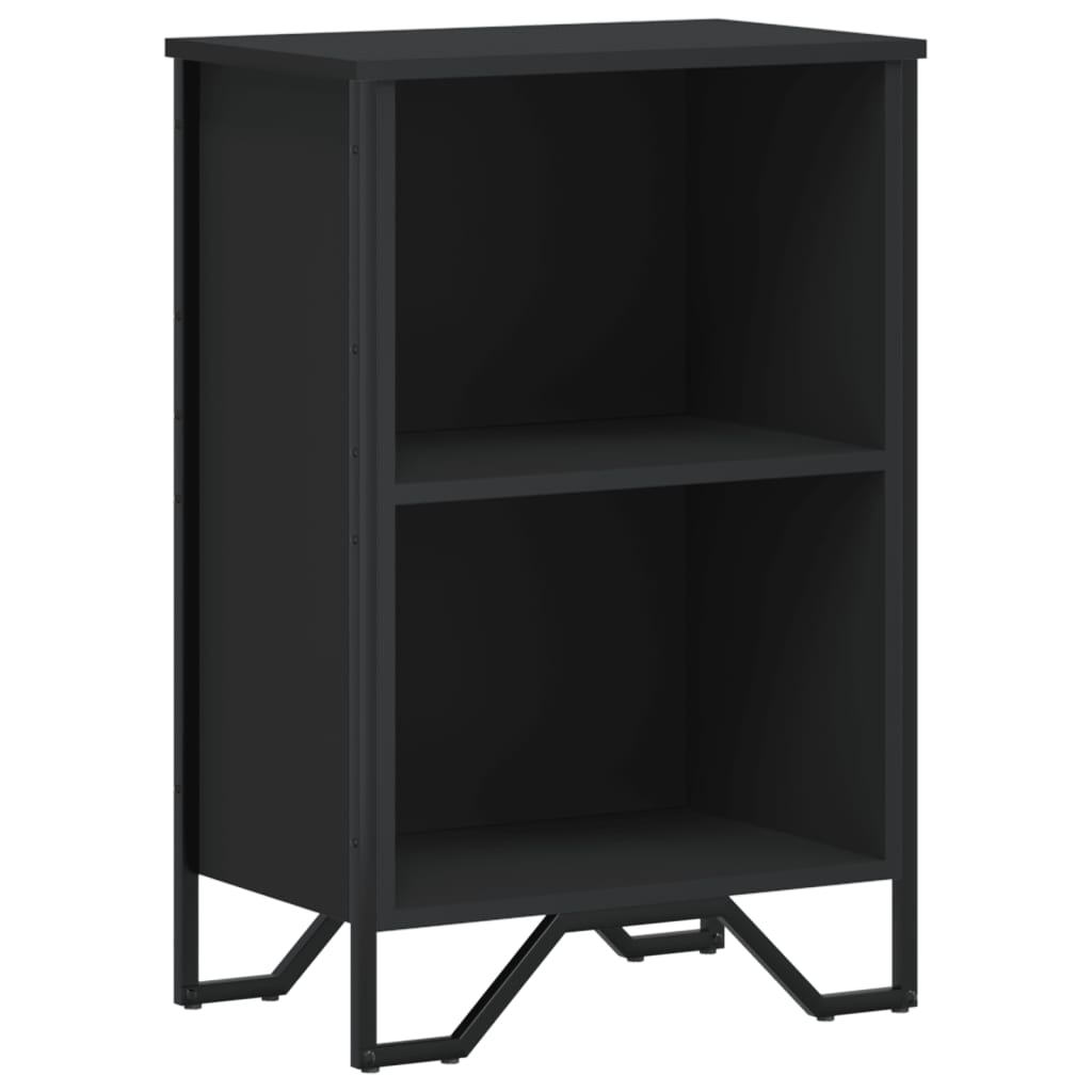 Libreria Nera 50x31x74,5 cm in Legno Multistrato | homemem39