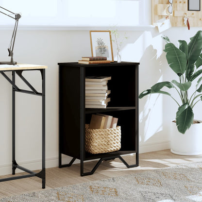 Libreria Nera 50x31x74,5 cm in Legno Multistrato | homemem39