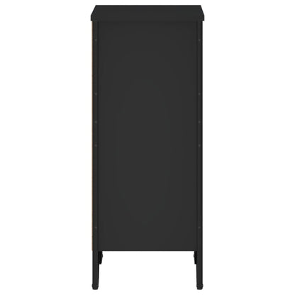 Libreria Nera 50x31x74,5 cm in Legno Multistrato | homemem39