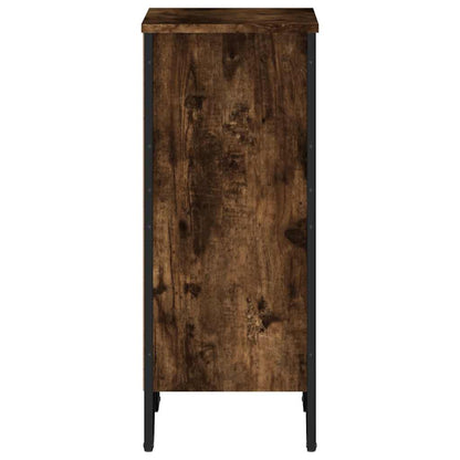 Libreria Rovere Fumo 50x31x74,5 cm in Legno Multistrato | homemem39