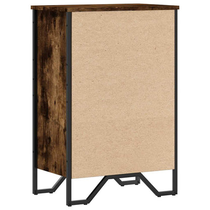 Libreria Rovere Fumo 50x31x74,5 cm in Legno Multistrato | homemem39