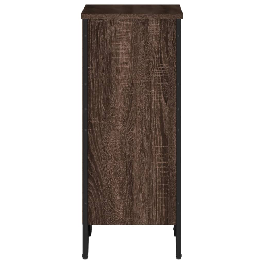 Libreria Rovere Marrone 50x31x74,5 cm in Legno Multistrato | homemem39