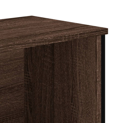 Libreria Rovere Marrone 50x31x74,5 cm in Legno Multistrato | homemem39