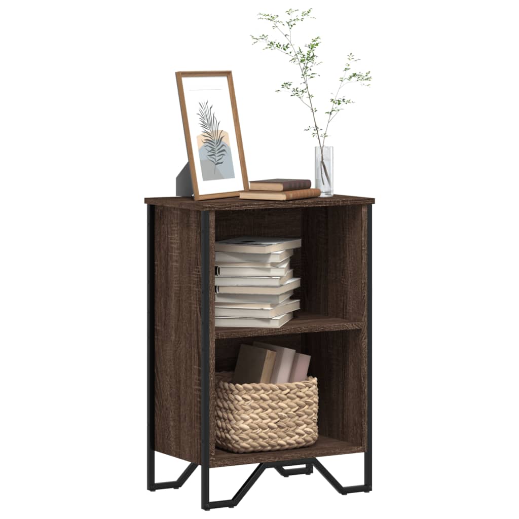 Libreria Rovere Marrone 50x31x74,5 cm in Legno Multistrato | homemem39