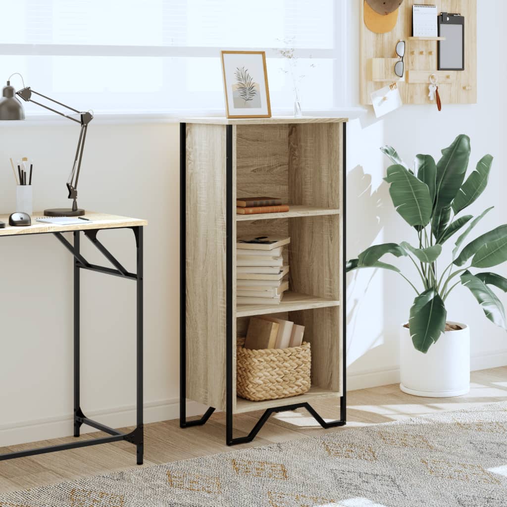 Libreria Rovere Sonoma 50x31x106 cm in Legno Multistrato | homemem39