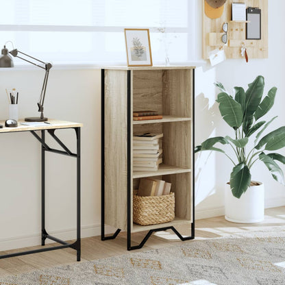 Libreria Rovere Sonoma 50x31x106 cm in Legno Multistrato | homemem39